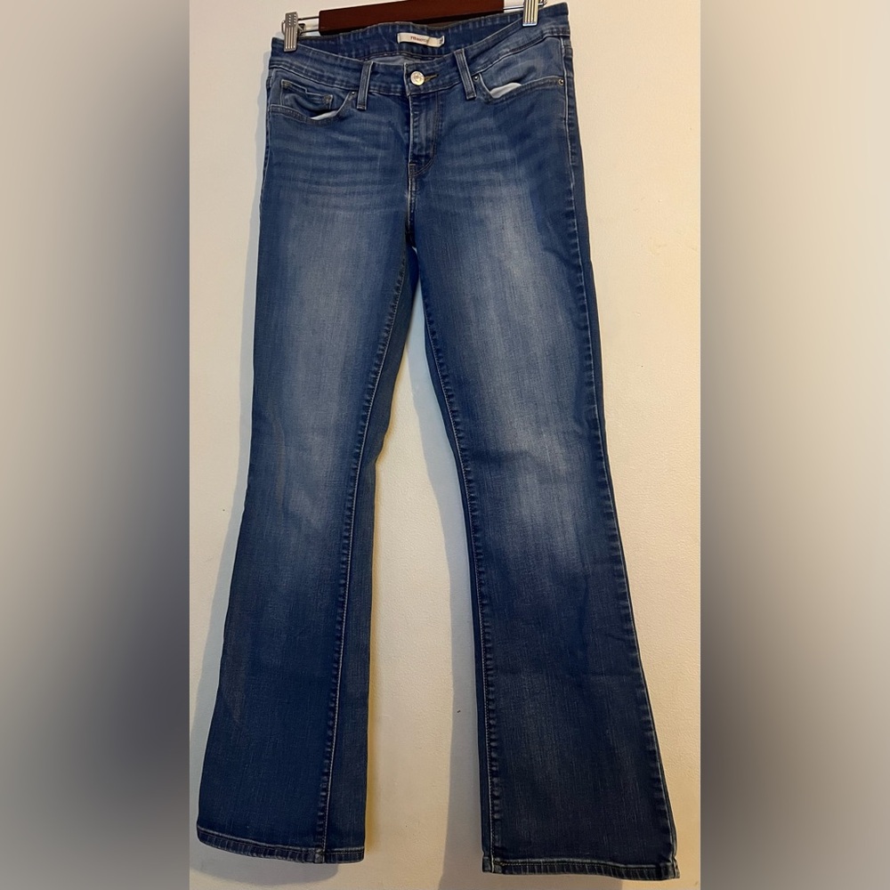 Levi's Medium Blue Flared Women's Jeans